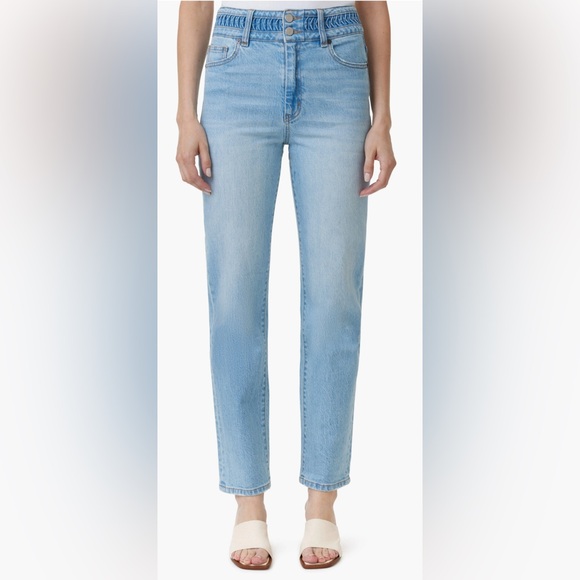 NWT - Habitual High Waist Tapered Jeans in Fjord - Size 14 - Picture 1 of 3